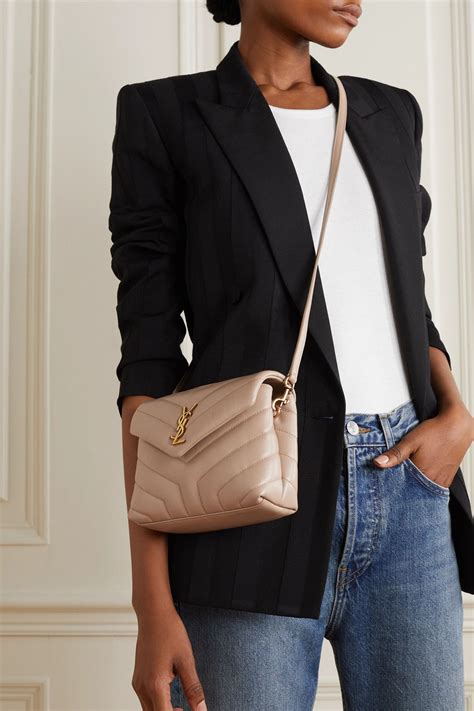 mini loulou bag ysl|YSL loulou small dark beige.